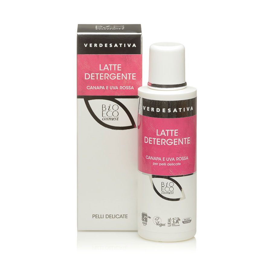 Latte Detergente Canapa ed Uva Rossa 200ml